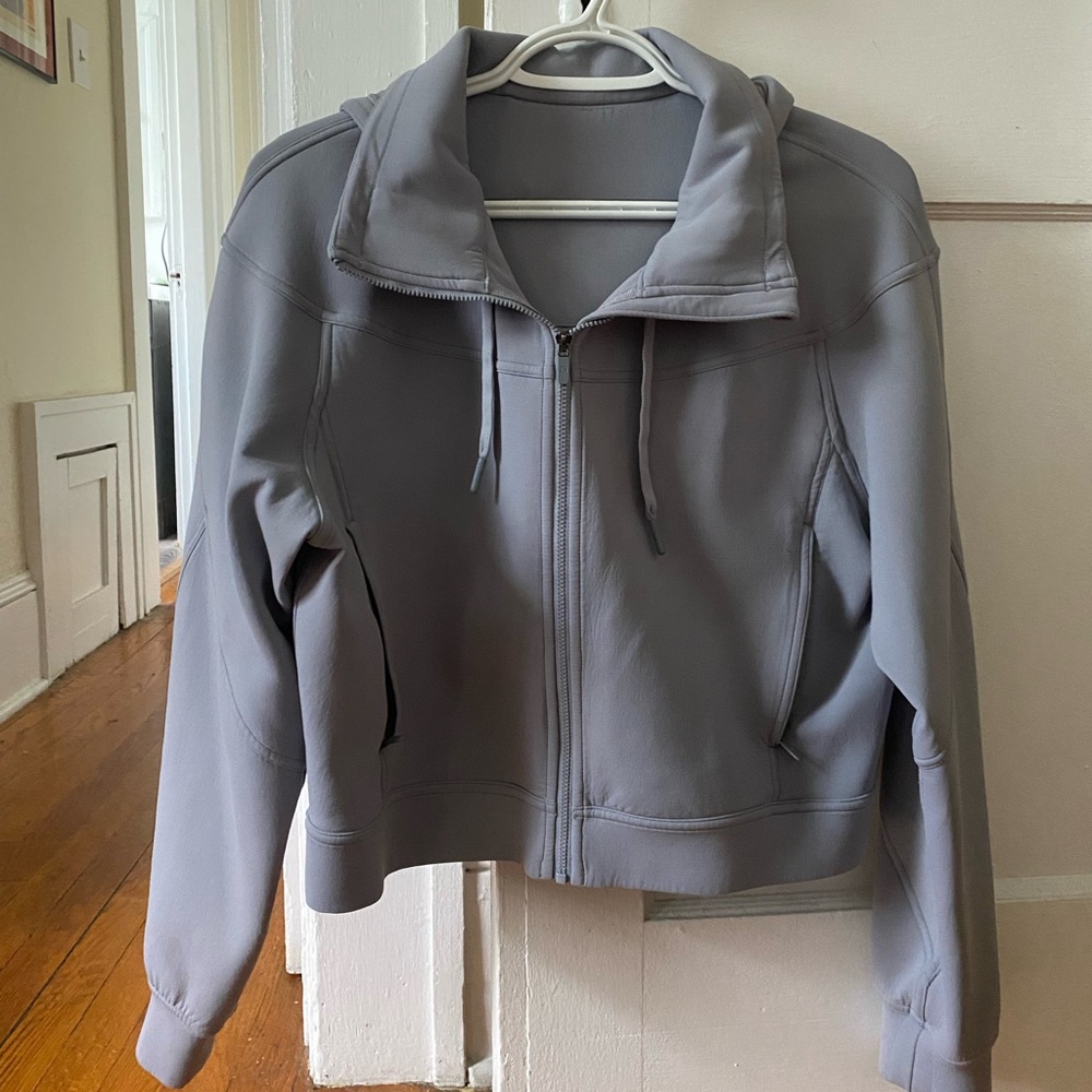 Lululemon Scuba Full Zip Crop Hoodie